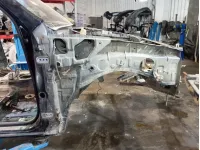 Лонжерон передний правый Toyota Land Cruiser Prado (J120)