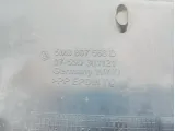Спойлер заднего бампера Volkswagen Golf Plus (Mk5) 5M0807568D. Царапины, сломано крепление.