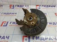 Кулак поворотный передний левый Volkswagen Golf Plus (Mk5) 1K0407255T. В сборе.