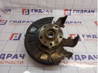 Кулак поворотный передний правый Volkswagen Golf Plus (Mk5) 1K0407256T. В сборе.