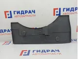 Крышка багажного отделения Volkswagen Passat B6 3C5012116C. На ящик для инструментов. Царапины.