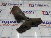 Коллектор выпускной Volkswagen  Polo Sedan (Mk5) 036253056F. Без катализатора.