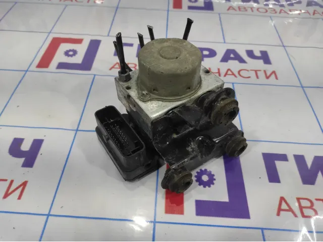 Блок ABS (насос) Volkswagen  Polo Sedan (Mk5) 6R0907379AQ.