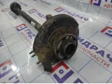 Кулак поворотный передний правый Volkswagen  Polo Sedan (Mk5) 6RU407256A. С приводом. 6R0407762K.