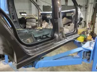 Порог со стойкой правый Volkswagen Polo Sedan (Mk5) .