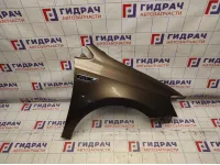 Крыло переднее правое Volkswagen Polo Sedan (Mk5) 6RU821106B. Красилось.