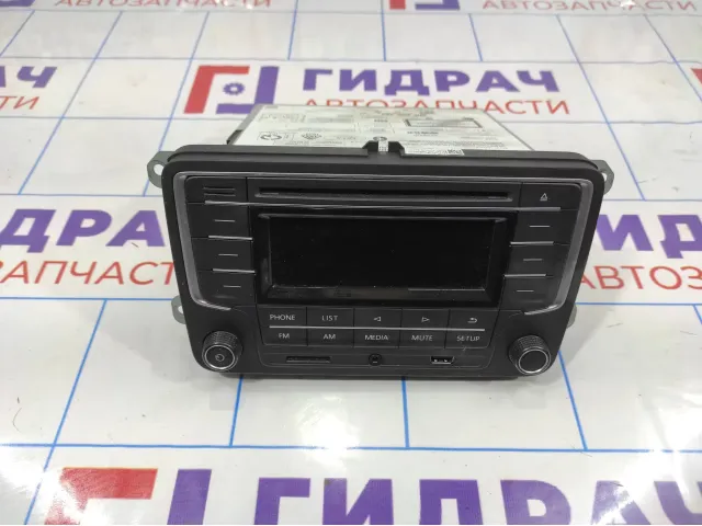 Магнитола Volkswagen Polo Sedan (Mk5) 6RF035184.