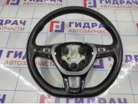 Рулевое колесо для AIR BAG Volkswagen Polo Sedan (Mk5) 6C0419091BNE74. Мультируль.