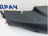 Обшивка стойки задняя правая нижняя Volkswagen Polo 6 5JA867766B9B9. Царапины.