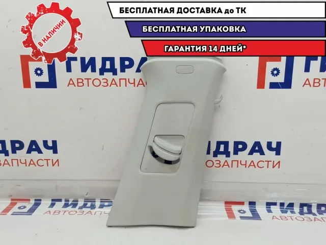 Обшивка стойки средняя левая верхняя Volkswagen Polo 6 60U867244BY20. Сломано крепление.