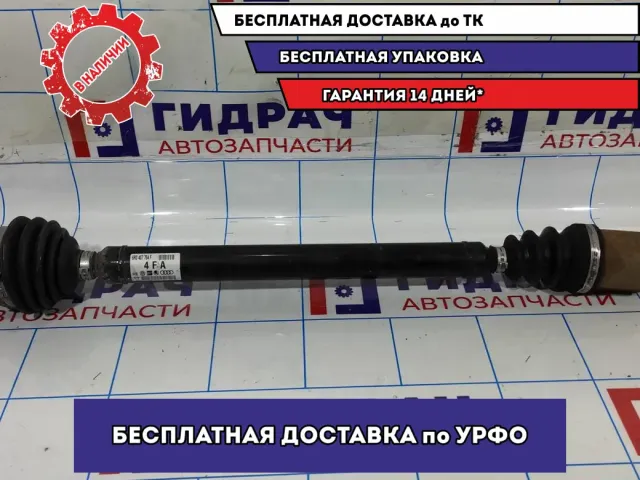 Привод передний правый Volkswagen Polo Sedan (Mk5) 6R0407764F.