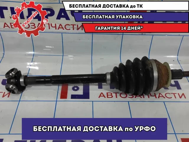 Привод передний левый Volkswagen Polo Sedan (Mk5) 6R0407763F.