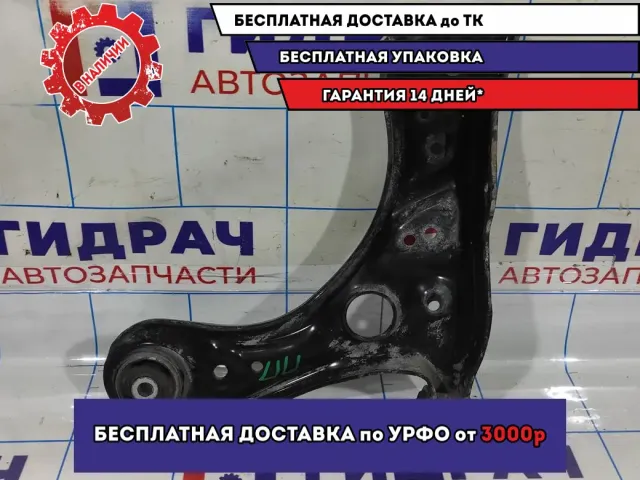 Рычаг передний правый Volkswagen Polo Sedan (Mk5) 6RU407152.