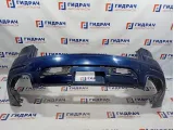 Бампер задний Volkswagen Touareg 7L9807521. В сборе с юбкой. Царапины.