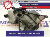 Кронштейн масляного фильтра Volkswagen Touareg 03H115403J. С радиатором.