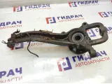 Кулак поворотный передний левый Volkswagen Touareg 7L0407257A. С датчиком ABS.