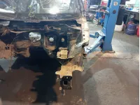 Лонжерон передний левый Volkswagen Golf