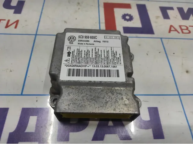 Блок управления AIR BAG Volkswagen Jetta (A6) 5C0959655C.