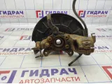 Кулак поворотный передний левый Volkswagen Jetta (A6) 5C0407255. Ступичный под замену.
