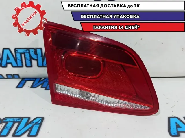 Фонарь задний внутренний левый Volkswagen Passat B7 3AE945093J.
