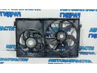 Диффузор вентилятора Volkswagen Passat B7 1K0121207BB. В сборе.