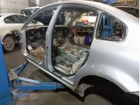 Порог со стойкой левый Volkswagen Passat B5