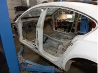 Порог со стойкой левый Volkswagen Passat CC