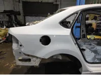 Крыло заднее правое Volkswagen Polo Sedan (Mk5) . Дефект.Красилась.