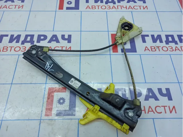 Стеклоподъемник электр. задний левый Volkswagen Polo Sedan (Mk5) 6RU839461E.