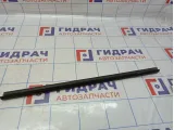 Уплотнитель стекла двери задней левой Volkswagen Polo Sedan (Mk5) 6RU8394795AP. Внутренний.