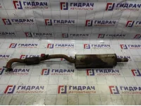 Приемная труба глушителя Volkswagen Polo Sedan (Mk5) 6RU253091C. Дефект гофры.