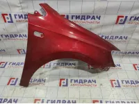 Крыло переднее правое Volkswagen Polo Sedan (Mk5) 6RU821106B. Аналог.Царапины.
