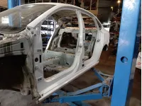 Порог со стойкой левый Volkswagen Polo Sedan (Mk5)
