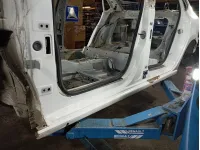 Порог со стойкой левый Volkswagen Polo