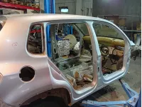 Порог со стойкой Volkswagen Tiguan 5N0809836