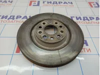 Диск тормозной передний вентилируемый Volkswagen Tiguan (Mk2) 5Q0615301G. Выработка ̴1мм.