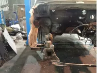 Лонжерон передний правый Volkswagen Transporter 7E0803102B