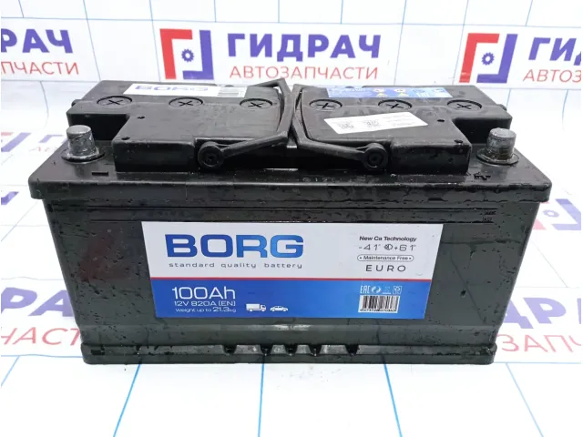 Аккумулятор BORG Standart 100
