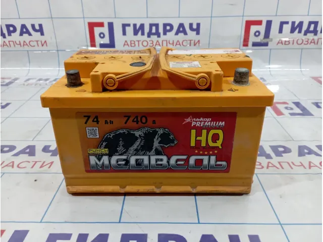 Аккумулятор Медведь 74 Ач