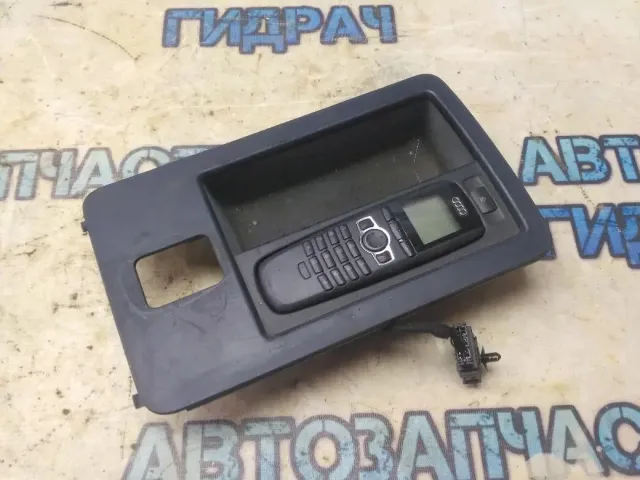 Ящик передней консоли Audi A8 2003 4E0863075D Отличное состояние С телефоном.