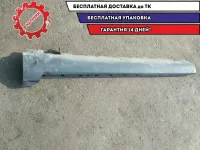 Накладка на порог правая Audi A8 2003 4E0853860G Удовлетворительное состояние Дефект вмятины.