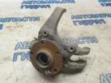 Кулак поворотный задний правый Audi A8 2003 4E0505436C Отличное состояние В сборе со ступицей.