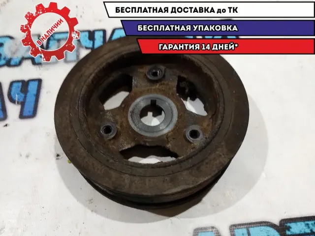 Шкив коленвала Hyundai H1/Grand Starex 231234A020 Отличное состояние