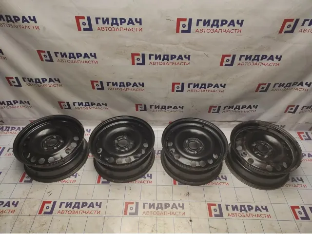 Комплект оригинальных штампованных дисков Opel Astra H R16 5*110 4 шт.