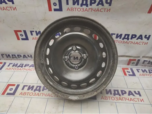 Оригинальный штампованный диск Renault Logan R 15 4*100 1 шт.