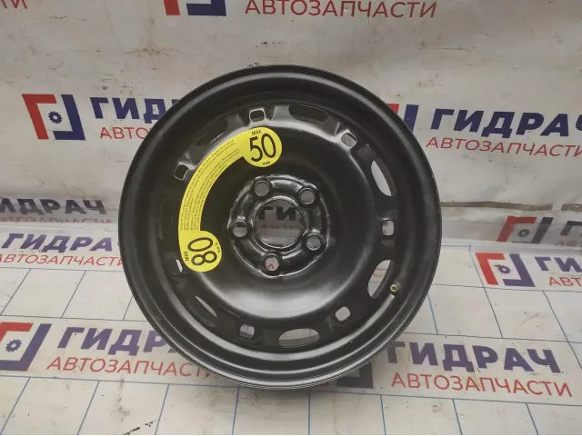 Оригинальный штампованный диск Volkswagen Polo R14 5*100 1 шт.