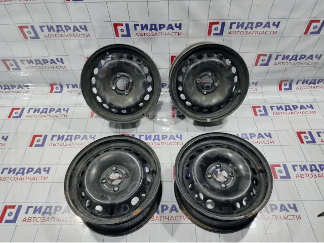 Комплект штампованных дисков Renault R15 4*100 4 шт.