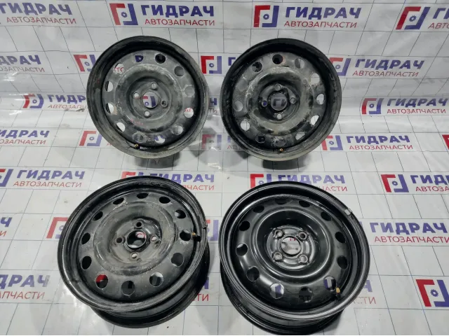 Комплект штампованных дисков KIA R15 4*100 4 шт.