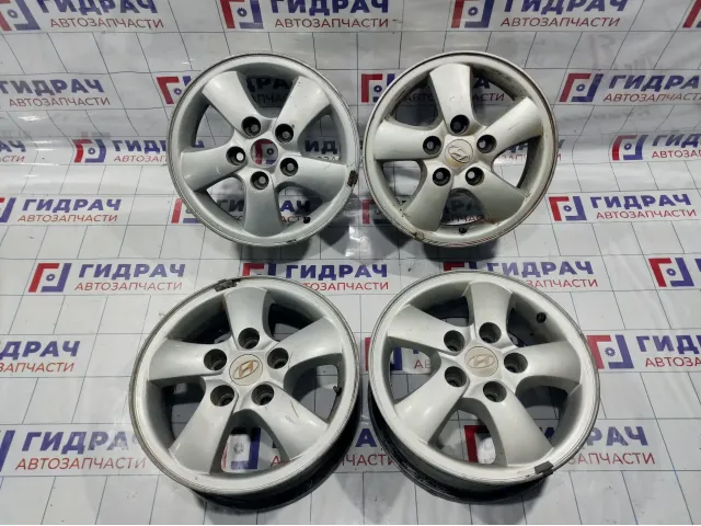 Комплект оригинальных литых дисков Hyundai R15 5*114.3 4 шт.