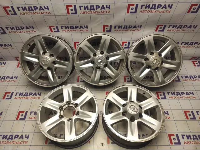 Комплект оригинальных литых дисков Great Wall Hover H5 R17 6*139.7 5 шт.